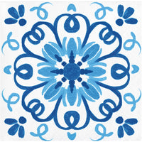 192/Case Beverage Napkin - Blue Willow - Party Themes by Creative Converting