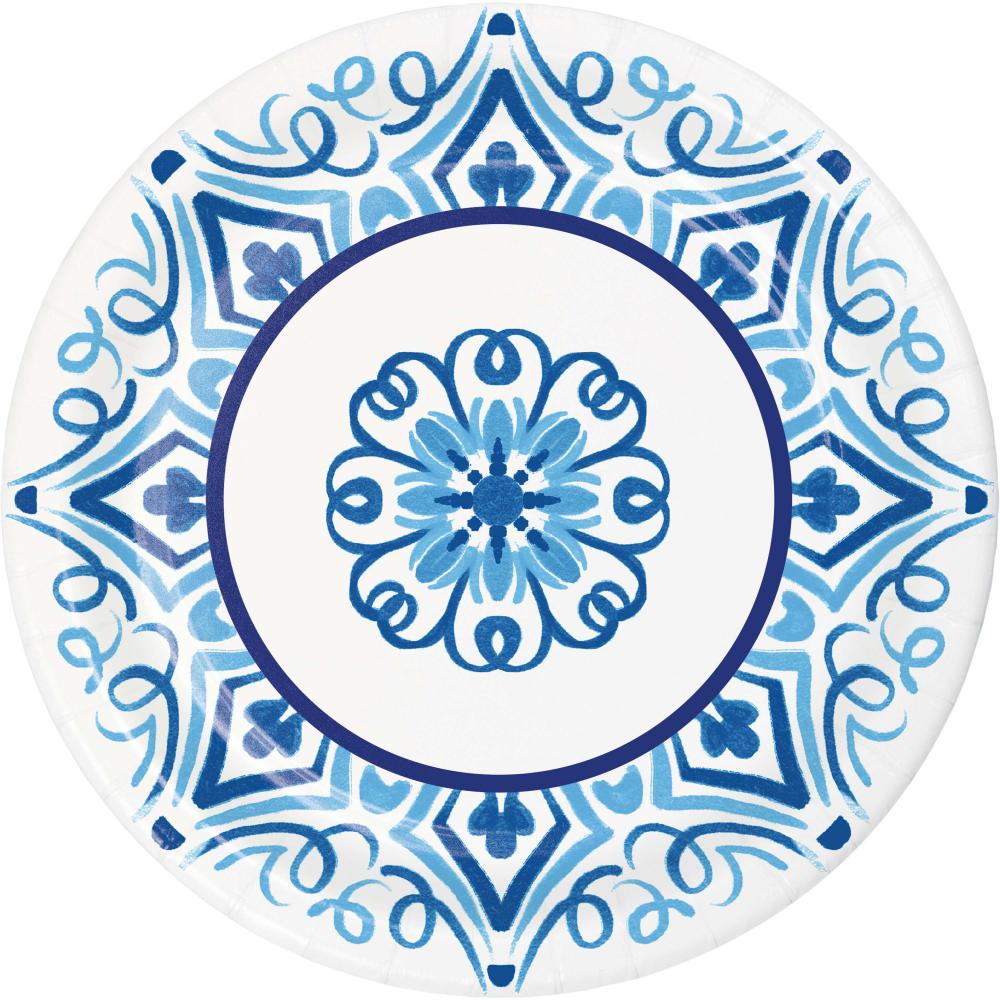 96/Case Dinner Plate - Blue Willow - Party Themes by Creative Converting