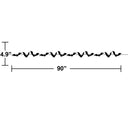 Bulk Case of Bats Shaped Banner with Black Twine