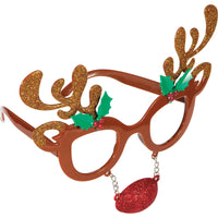 Bulk Case of Reindeer Christmas Glasses Favor