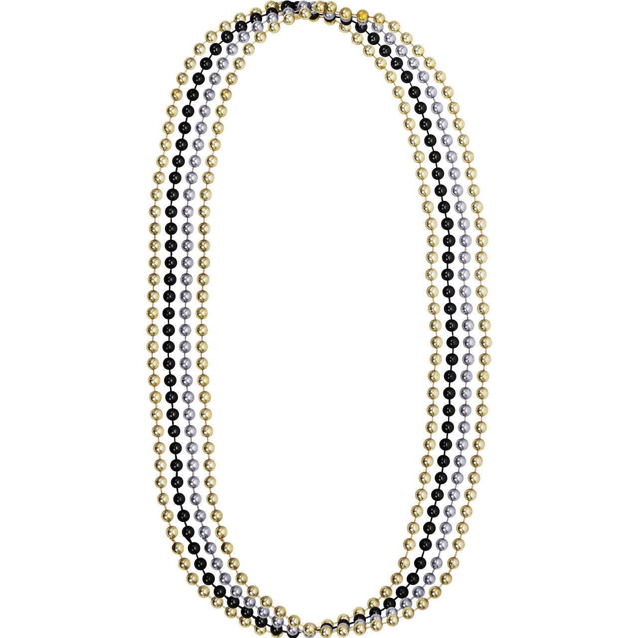 Bulk Case of Black Silver Gold New Year Wearables Kit for 4