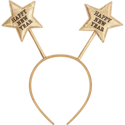 12 pc Bulk New Year's Plastic Headband w/ Boppers - New Year's Eve Party Supplies by Creative Converting