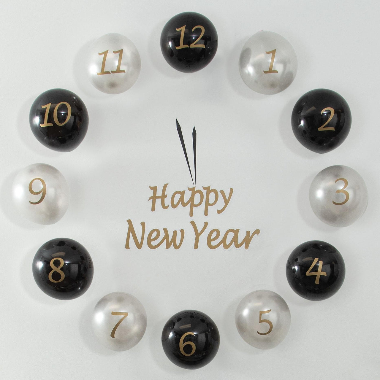 12 Kits per Case New Year's Balloon Kit - New Year's Eve Party Supplies by Creative Converting