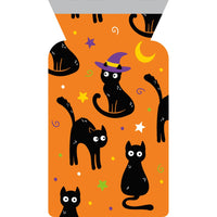 144 pc Bulk Halloween Cat Cello Bag with Zipper - Halloween Party Supplies by Creative Converting