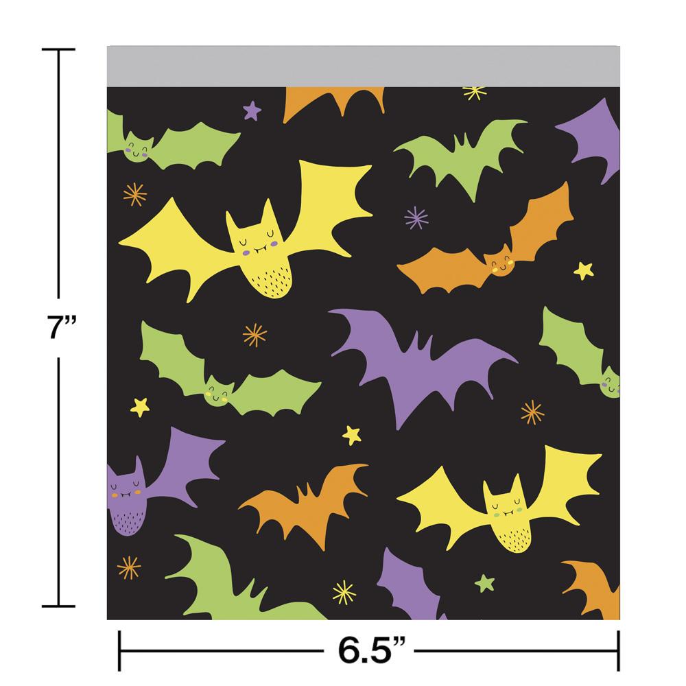 Bulk Case of Halloween Bats Sandwich Zipper Bag