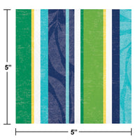 Bulk Case of Peaceful Palms 24ct 2ply Beverage Napkin