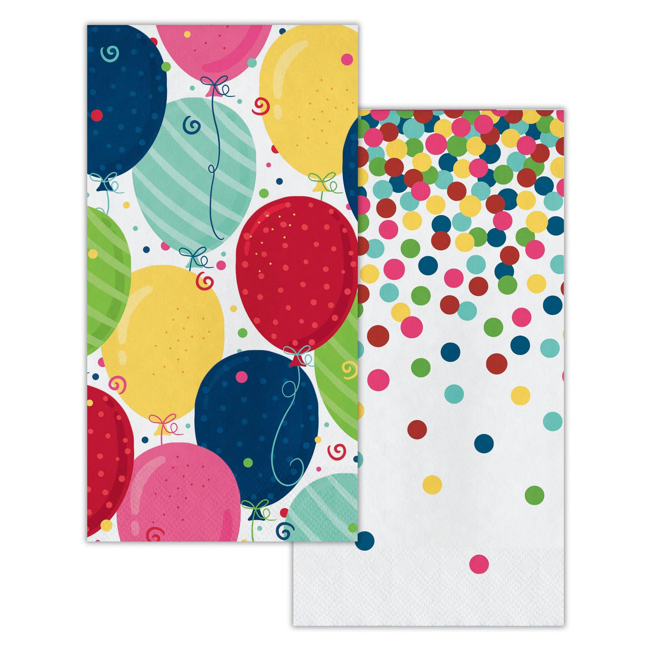 288 pc Bulk Festive Fun 2ply Dinner Napkin - Birthday Party Supplies by Creative Converting