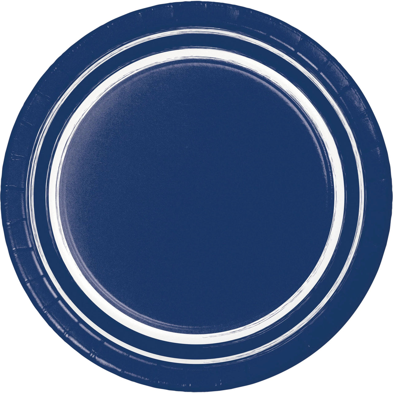 Bulk 120 pc Navy Blue 10 pc Sturdy Style 8.75 Inch 8.75 inch Dinner Plate - Solid Color Party Tableware by Creative Converting