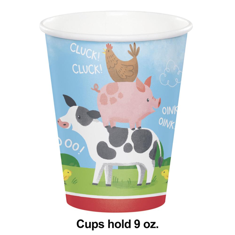 Bulk Case of Farm Animals Hot/Cold Cup 9oz.