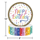 Bulk Case of Birthday Confetti Honeycomb Centerpiece