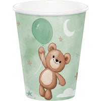 96 pc Bulk Teddy Bear Hot/Cold Cup 9oz. - Baby Shower Party Supplies by Creative Converting