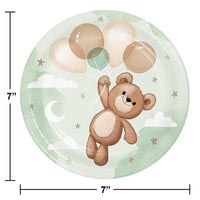 Bulk Case of Teddy Bear 6.75 Inch Dessert Plate