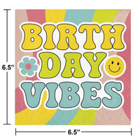 Bulk Case of Flower Power Luncheon Napkin