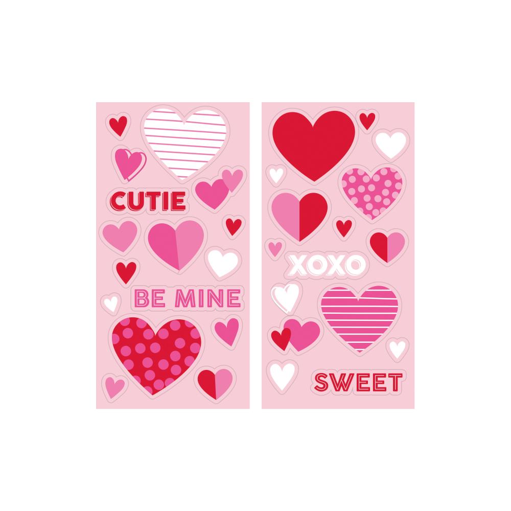 96 pc Bulk Valentines Day Stickers - Valentine's Day Party Supplies by Creative Converting