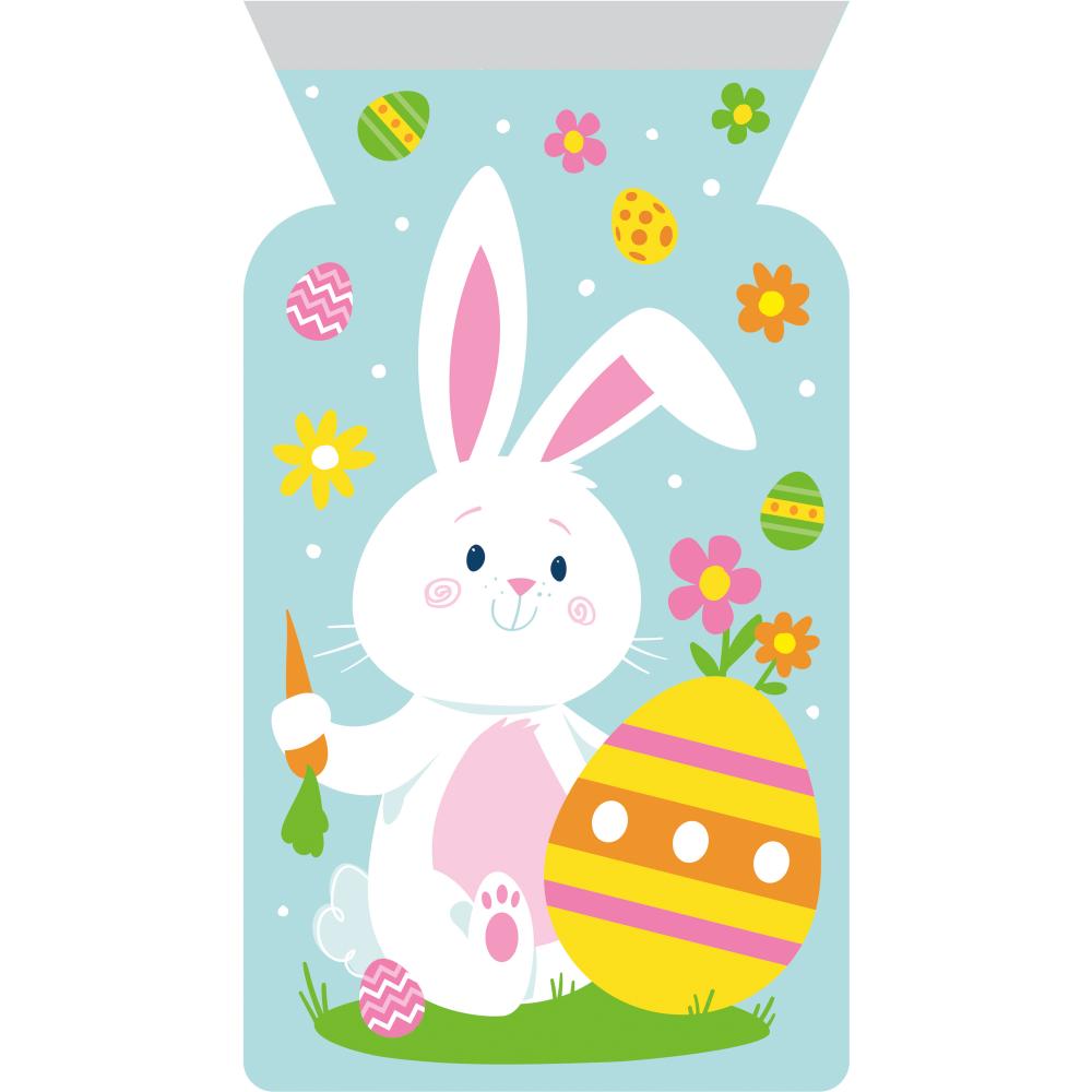 144 pc Bulk Easter Characters Cello Bag with Zipper - Easter Party Supplies by Creative Converting