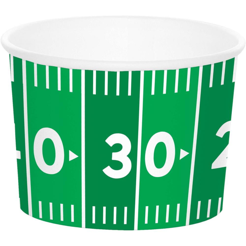 Tailgate Decor Treat Cups, Football (Case of 96) - Sports Party Supplies by Creative Converting