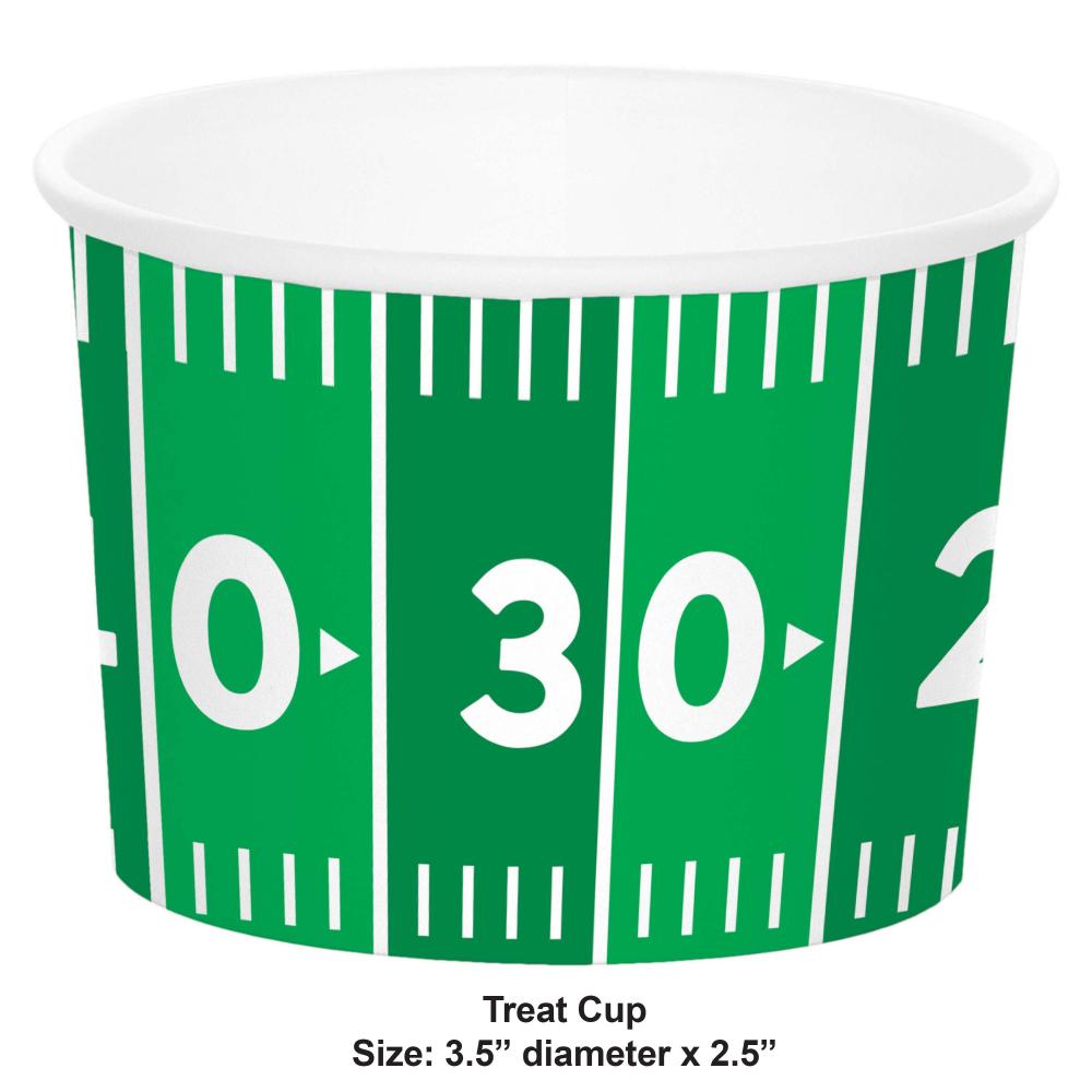 Tailgate Decor Treat Cups, Football (Case of 96) by Creative Converting