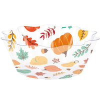 Thanksgiving Fluted Bowl 8