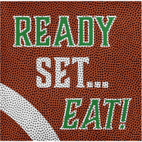 Tailgate Time Paper Beverage Napkin (Case of 192) - Sports Party Supplies by Creative Converting