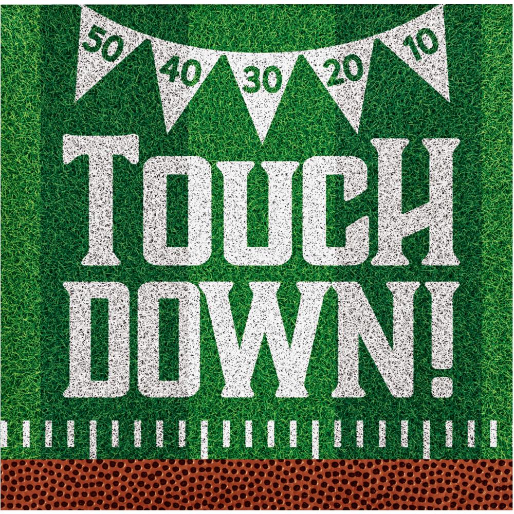 Tailgate Time Paper Beverage Napkin (Case of 192) - Sports Party Supplies by Creative Converting
