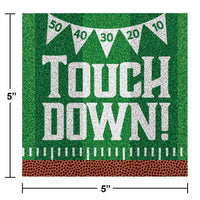 Tailgate Time Paper Beverage Napkin (Case of 192) by Creative Converting