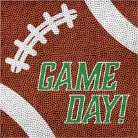 Tailgate Time Paper Luncheon Napkin (Case of 192) - Sports Party Supplies by Creative Converting