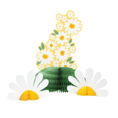 Sweet Daisy Honeycomb Centerpiece (Case of 6) - Baby Shower Party Supplies by Creative Converting