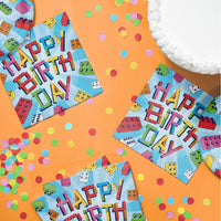 Block Bash Toy Blocks Napkins (Case of 192) by Creative Converting