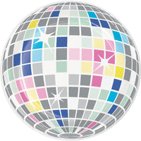 Birthday Beats Disco Party Disco Ball Paper Dessert Plates (Case of 96) - Birthday Party Supplies by Creative Converting