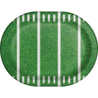 Game Time Paper Oval Platter (Case of 96) - Sports Party Supplies by Creative Converting