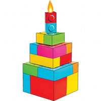 Block Bash Toy Blocks Centerpieces (Case of 6) by Creative Converting