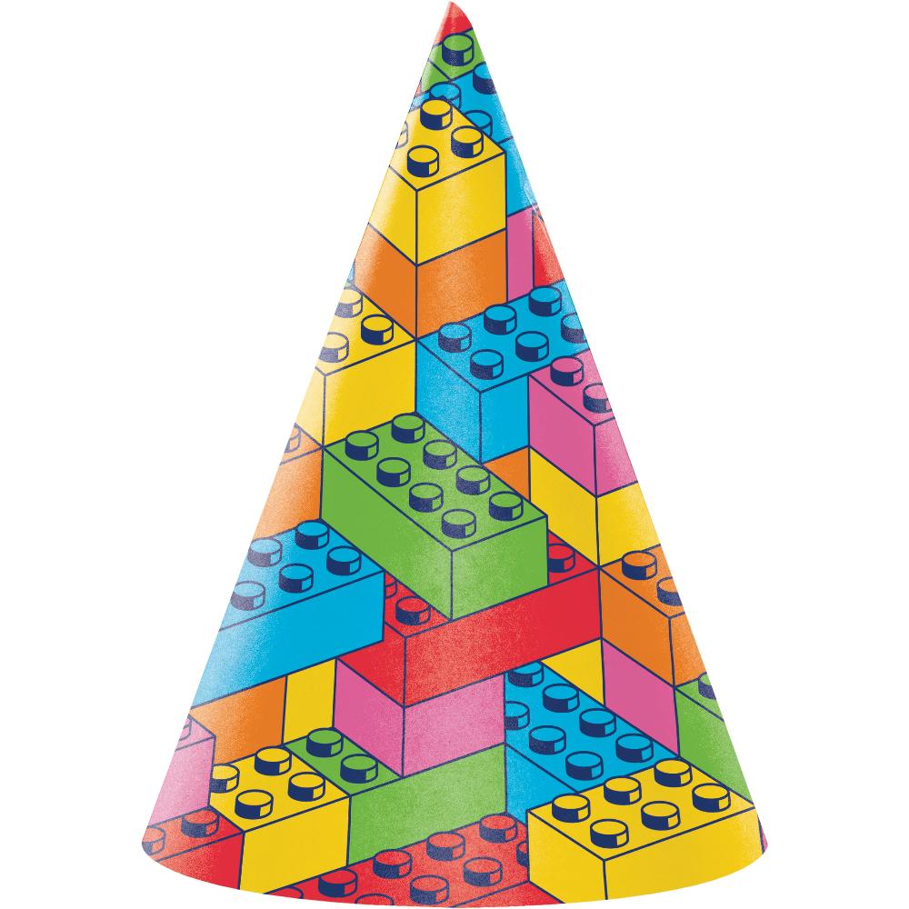 48/Case Child Hat - Block Bash - Birthday Party Supplies by Creative Converting