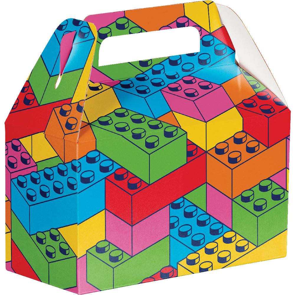Block Bash Toy Blocks Party Favor Boxes (Case of 24) by Creative Converting