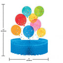 Honeycomb Centerpiece - Confetti Balloons Party Decoration