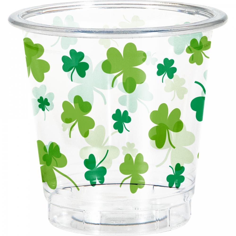 96/Case 2 oz Shot Glass - St. Patrick's Day - St. Patricks Day Party Supplies by Creative Converting