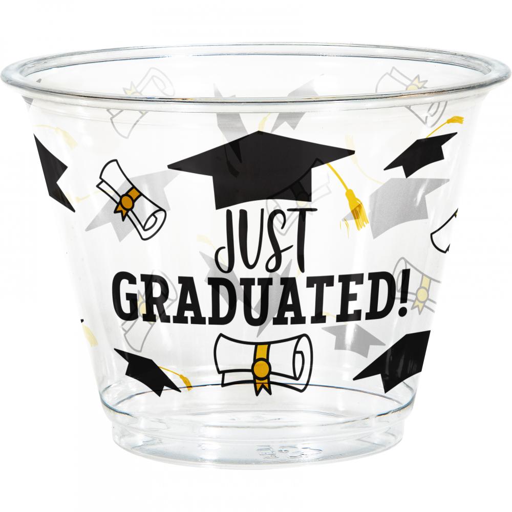 96/Case 9 oz Plastic Tumbler - Graduation - Graduation Party Supplies by Creative Converting