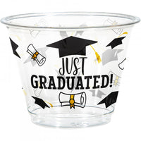 96/Case 9 oz Plastic Tumbler - Graduation - Graduation Party Supplies by Creative Converting
