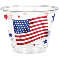 96/Case 9 oz Plastic Tumbler - Patriotic - Patriotic and 4th of July Party Supplies by Creative Converting