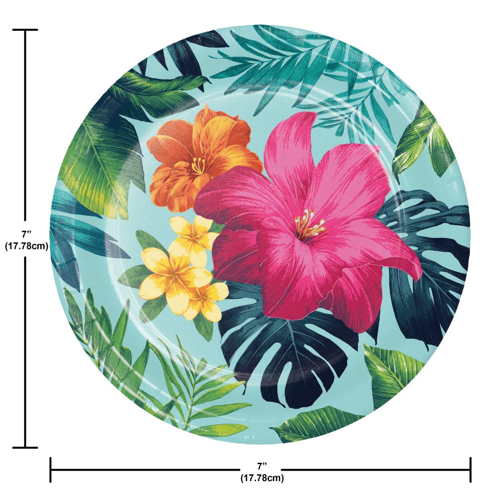 Luncheon Plate - Tropic Time Party Decoration
