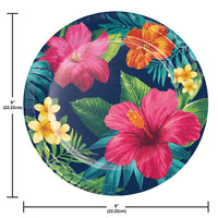 Dinner Plate - Tropic Time Party Decoration