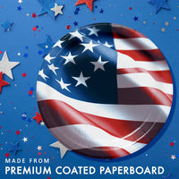 Dinner Plate - Freedom Flag Party Decoration