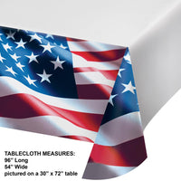 Paper Tablecover - Freedom Flag Party Decoration
