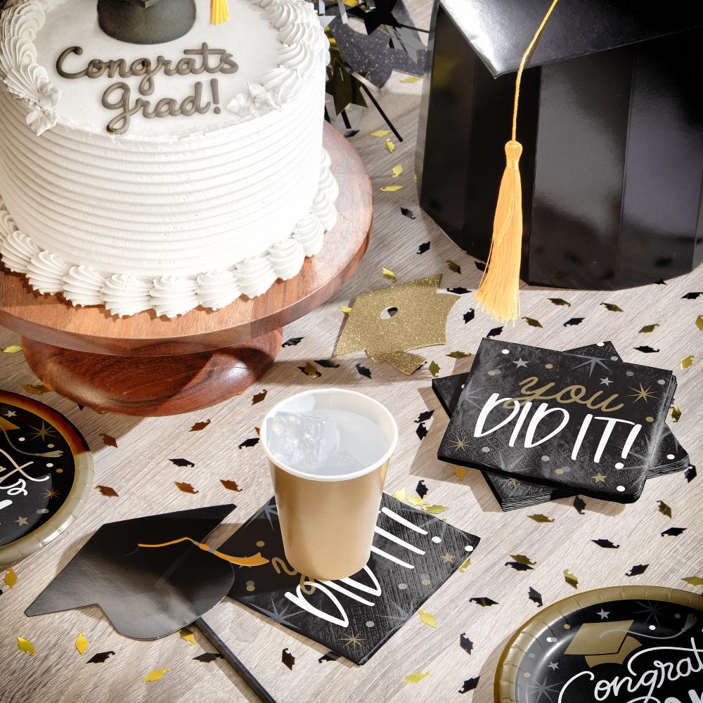 Beverage Napkin - Glowing Grad Party Decoration
