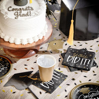 Beverage Napkin - Glowing Grad Party Decoration