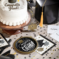 Luncheon Plate - Glowing Grad Party Decoration