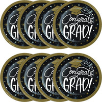 Luncheon Plate - Glowing Grad Party Decoration