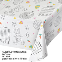 Paper Tablecover - Kids Easter Activity Party Decoration
