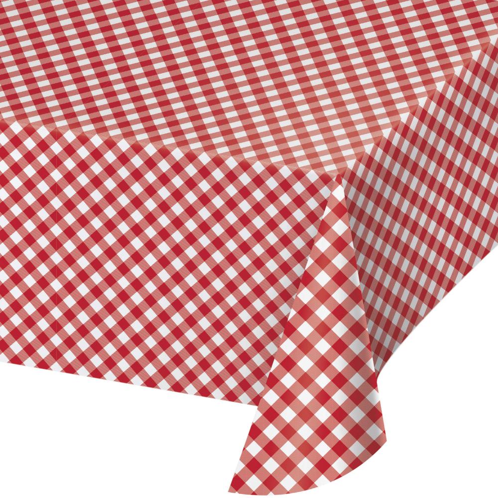 12/Case Paper Tablecover - Classic Gingham - Party Themes by Creative Converting