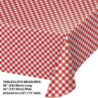 Paper Tablecover - Classic Gingham Party Decoration
