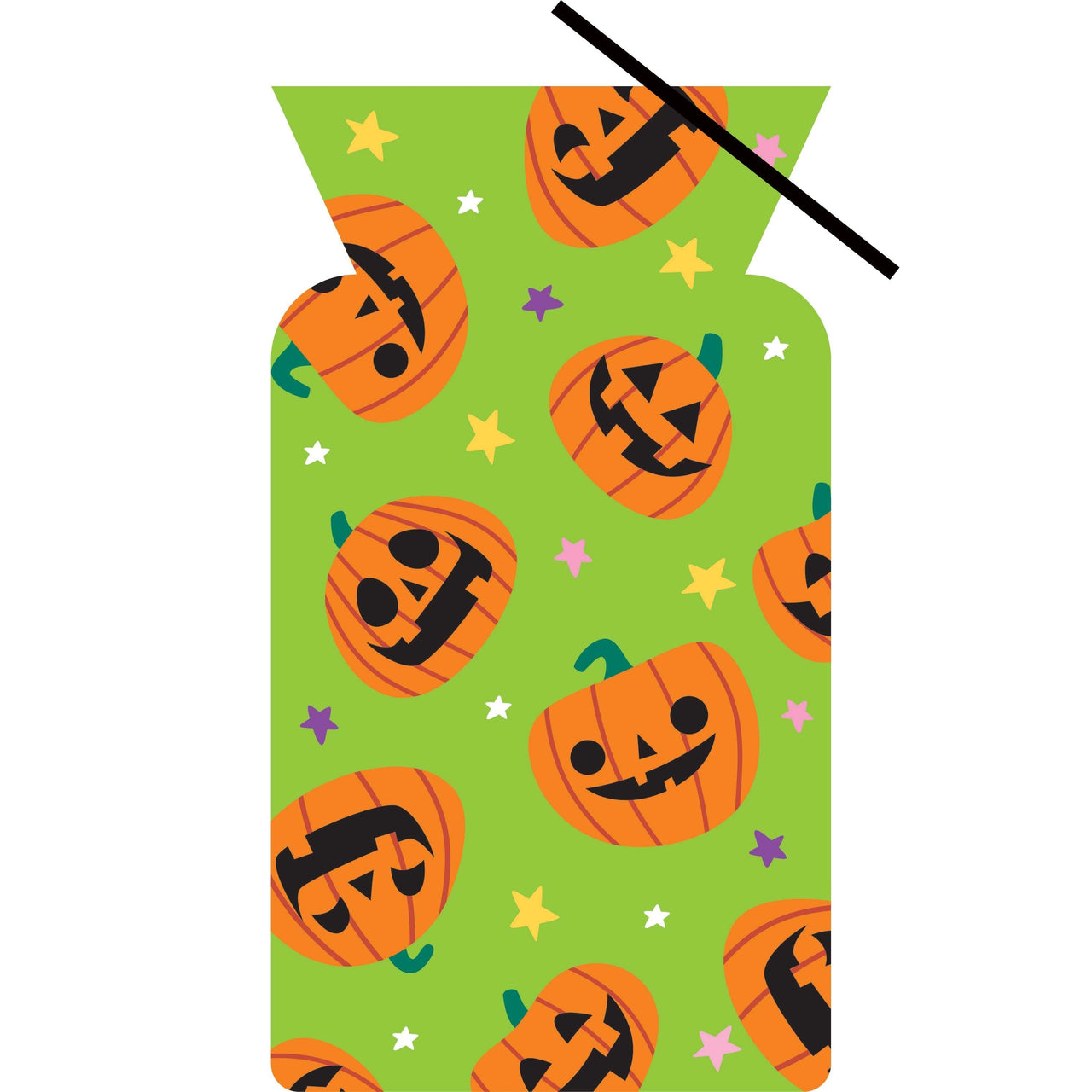 Halloween Decor Pumpkins Treat Bags